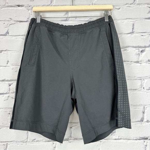 Lululemon Run Response Short Small Lined Athletic Performance 9” Gray Active Gym - Picture 2 of 11